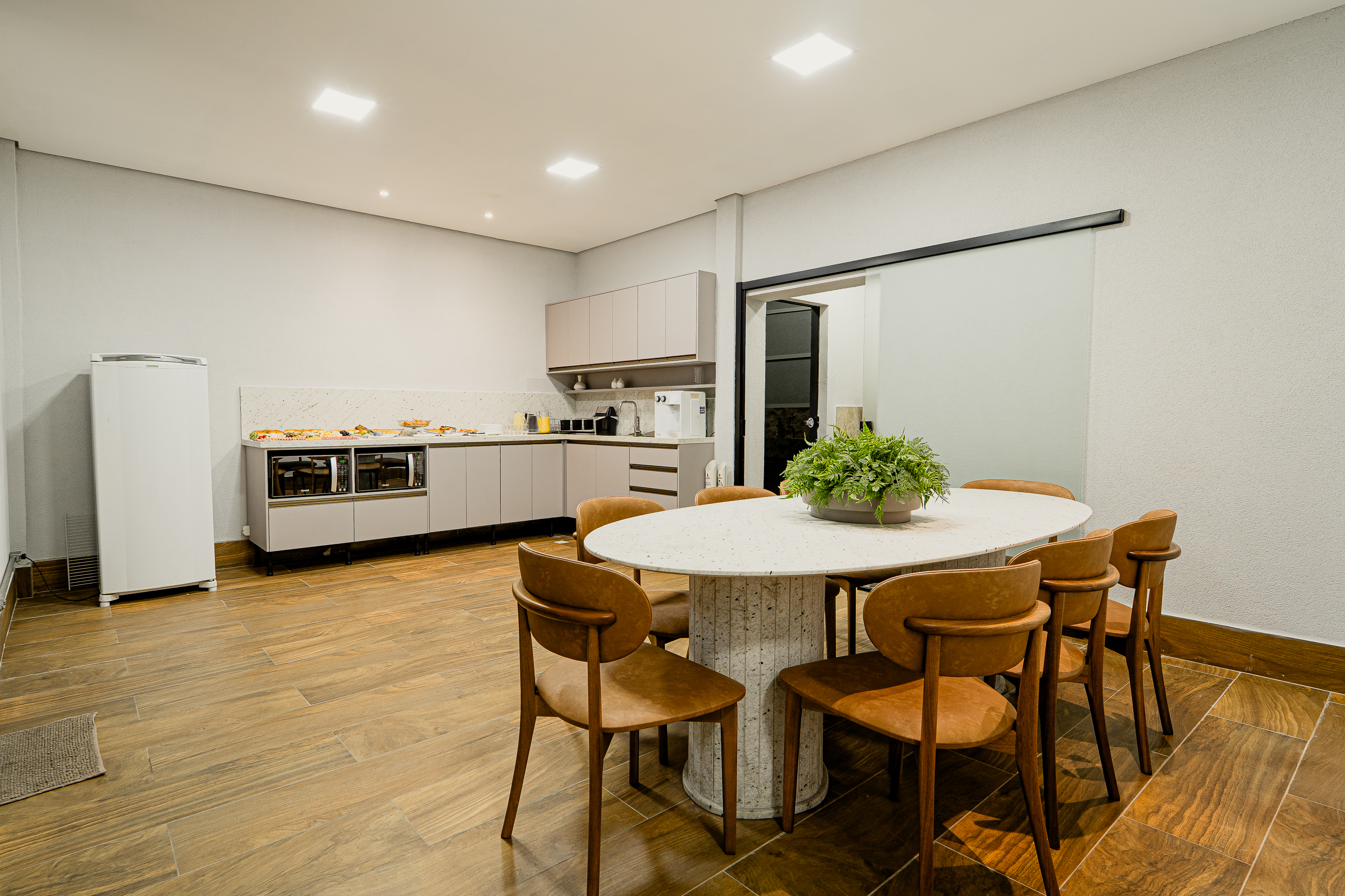 Cozinha integrada copa