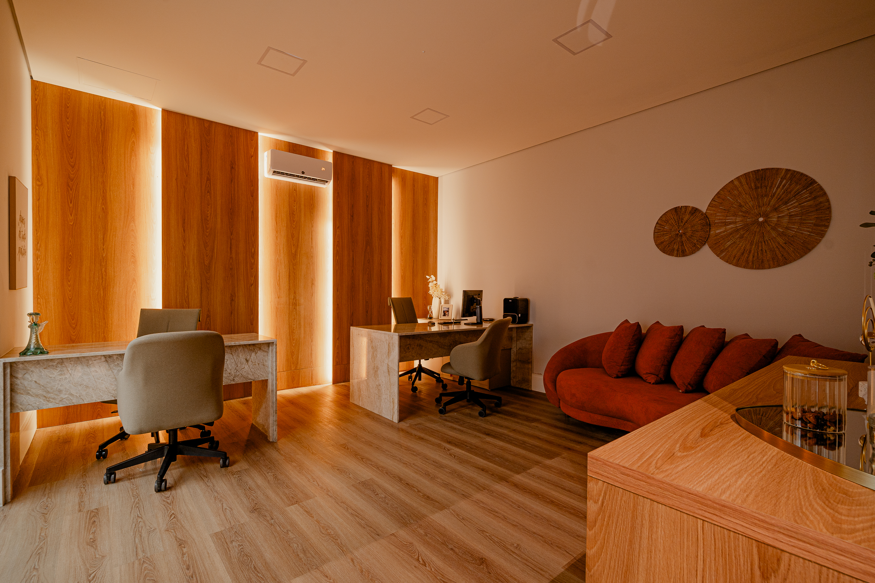 Escritório VIVA Concept com design exclusivo